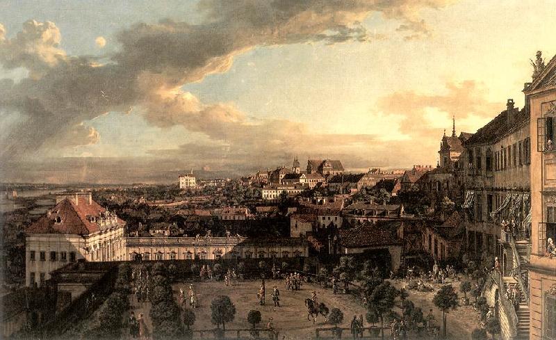 BELLOTTO, Bernardo View of Warsaw from the Royal Palace nl oil painting picture